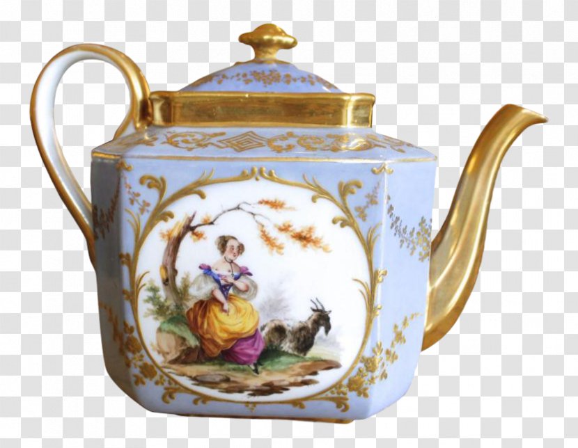 Porcelain Jug Teapot Saucer Tea Set - Cup Transparent PNG