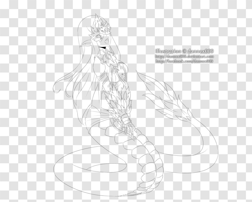 Sketch Vertebrate Figure Drawing Illustration - Mythical Creature - Basilisk Transparent PNG
