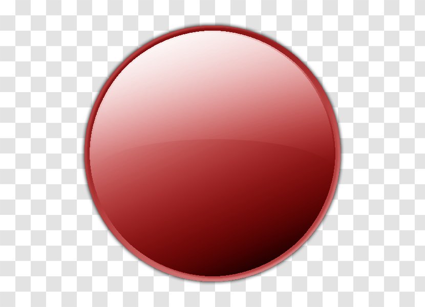 Circle - Red - Sphere Transparent PNG