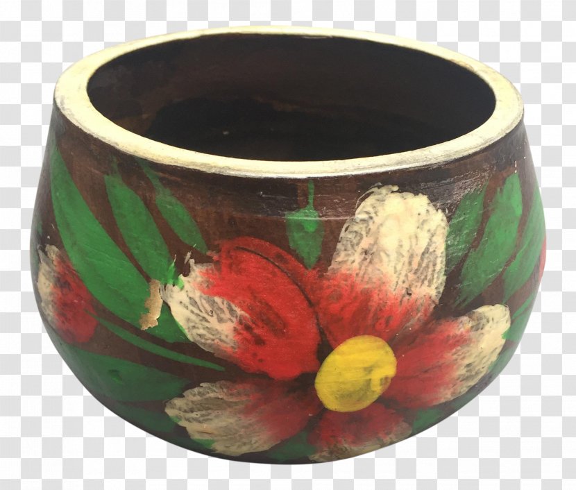 Ceramic Flowerpot Tableware Lighting - Hand-painted Flower Pot Transparent PNG
