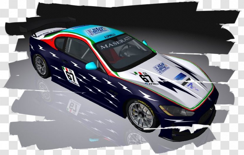 Quisquash Fitness Club Sports Car Racing Italian Squash Federation - Vehicle - Maserati Painted Transparent PNG