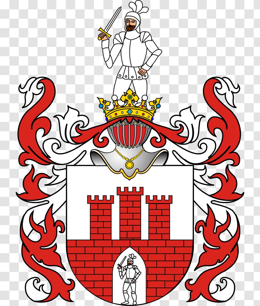Poland Korczak Coat Of Arms Crest Nałęcz - Polish Heraldry - Family Transparent PNG
