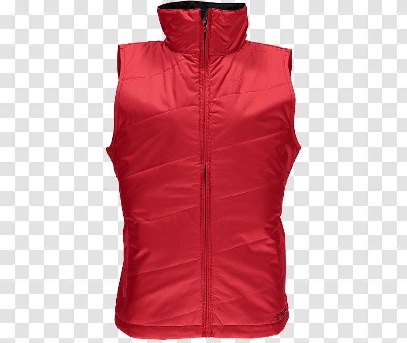 Jacket Spyder Gilets Uniform Thinsulate - Red Undershirt Transparent PNG