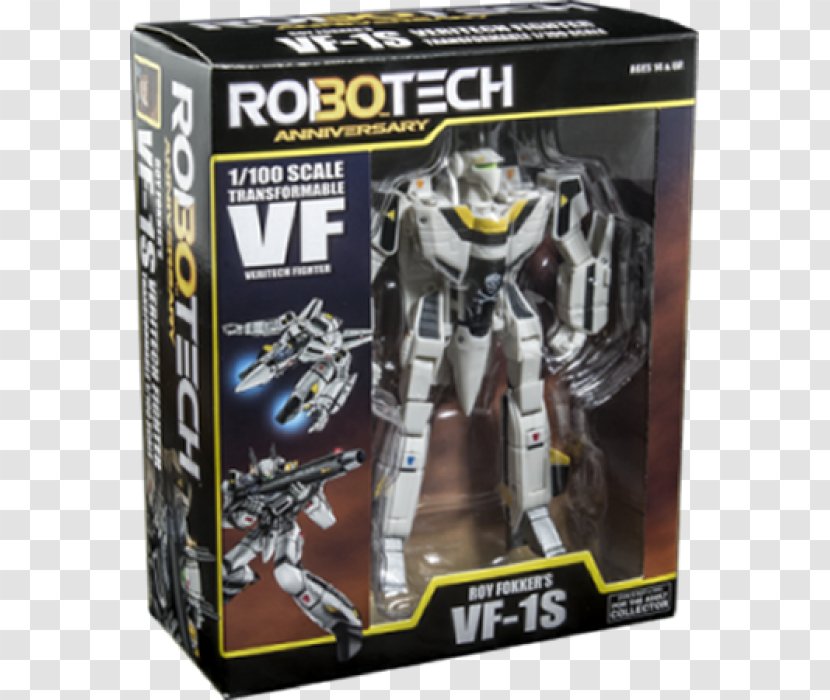 Roy Focker Max Sterling Action & Toy Figures VF-1 Valkyrie Robotech - Silhouette Transparent PNG