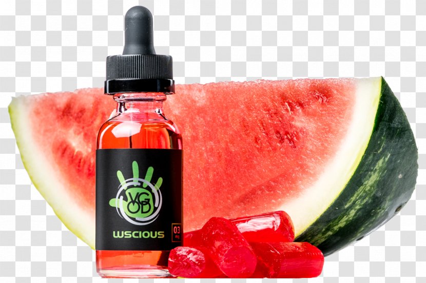 Watermelon Electronic Cigarette Aerosol And Liquid Juice Nicotine - Cartoon Transparent PNG