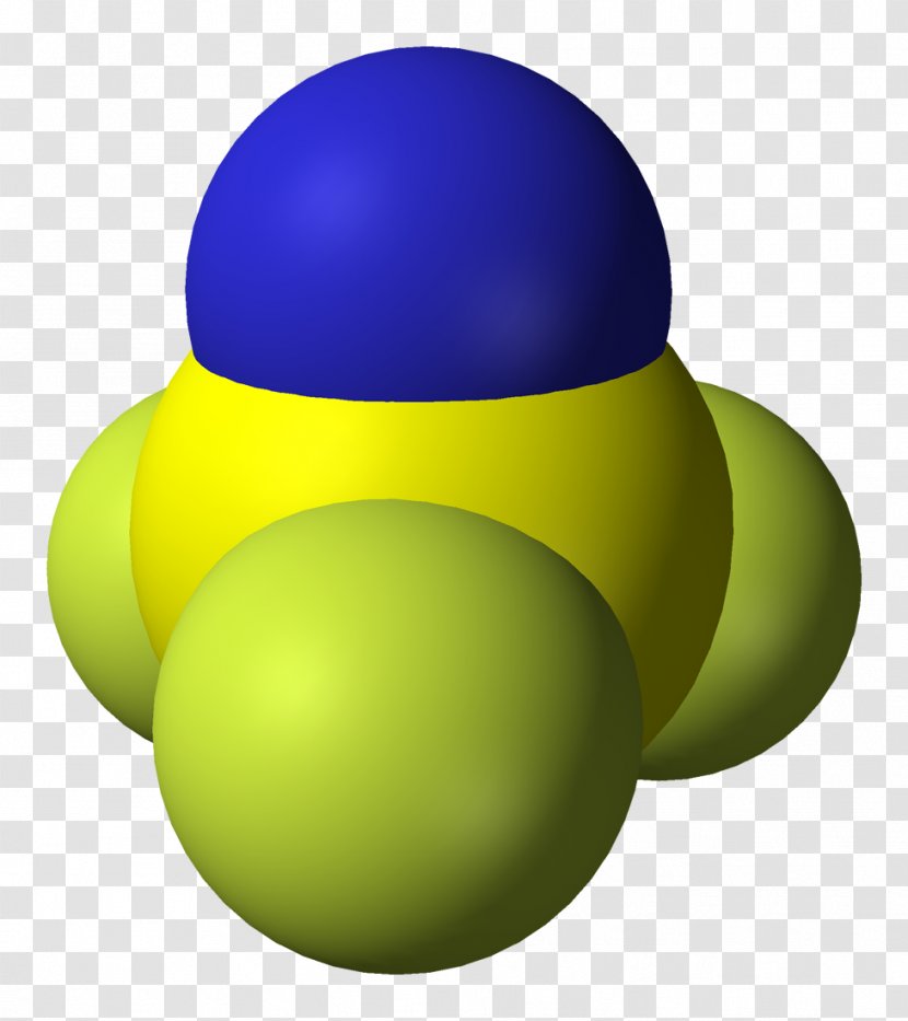 Thiazyl Trifluoride Fluoride Chlorine Tetrasulfur Tetranitride - Yellow - Chemical Atom Transparent PNG