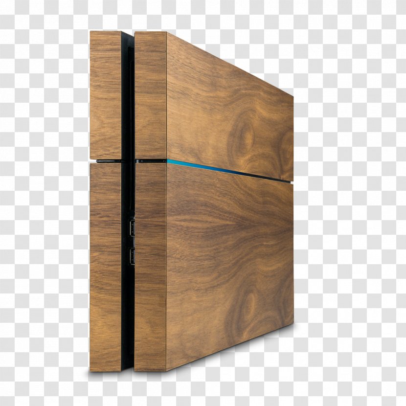 Sony PlayStation 4 Pro Slim - Furniture - Walnut Wood Transparent PNG