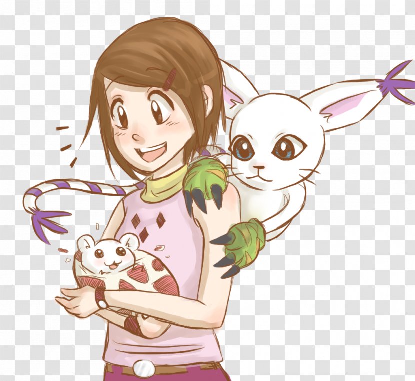 Gatomon Kari Kamiya Drawing Digimon DeviantArt - Flower Transparent PNG