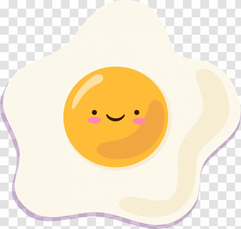 Smiley Clip Art Product Design Nose - Dish - Cartoon Egg Transparent PNG