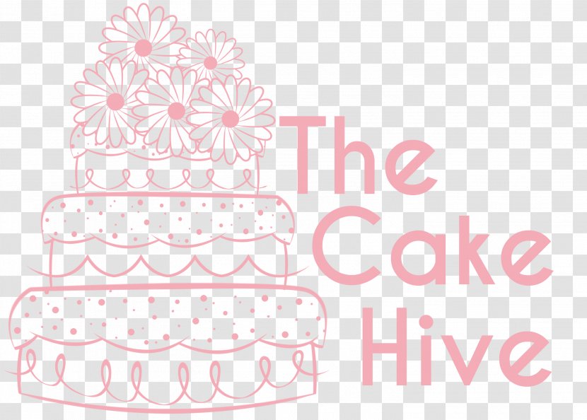 Logo Brand Design Font Pink M - Cake House Transparent PNG