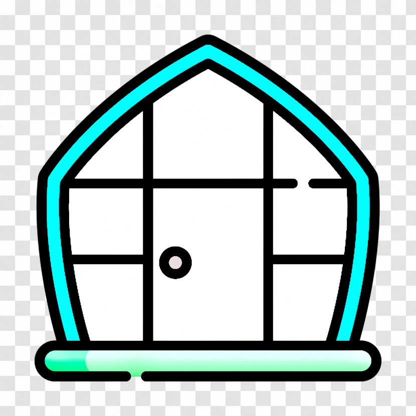 Greehouse Icon Greenhouse Icon Gable Icon Transparent PNG