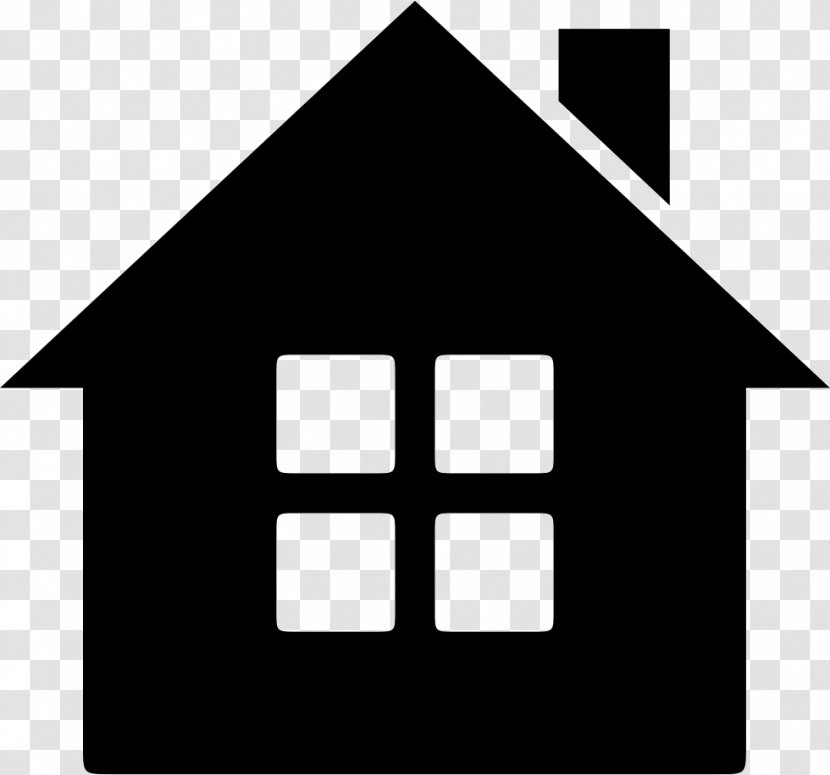 House Symbol Clip Art - Black Transparent PNG