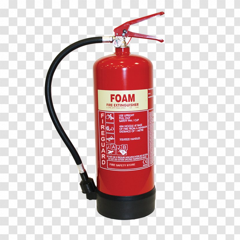 Fire Extinguisher Firefighting Foam Class - Kitemark Transparent PNG