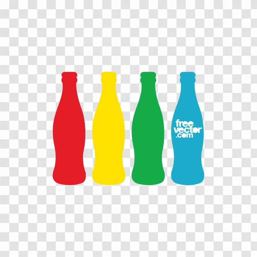 Juice Poster - Glass Bottle - Element Fitted With A Transparent PNG