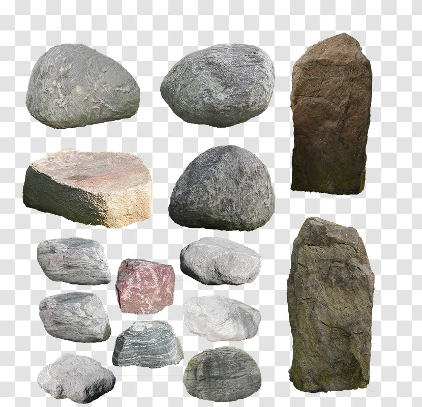 Stone Wall Rock Boulder - Stones Material Transparent PNG