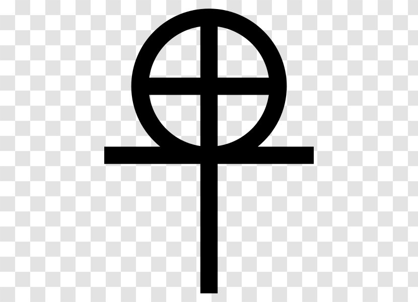 Coptic Cross Christian Copts Ringed - Chi Rho Transparent PNG