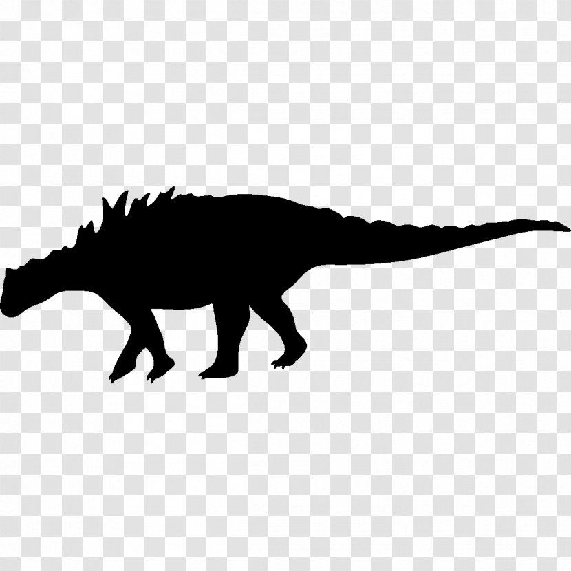Claosaurus Dinosaur Tyrannosaurus Daspletosaurus Mamenchisaurus - Black And White - Animal Silhouettes Transparent PNG