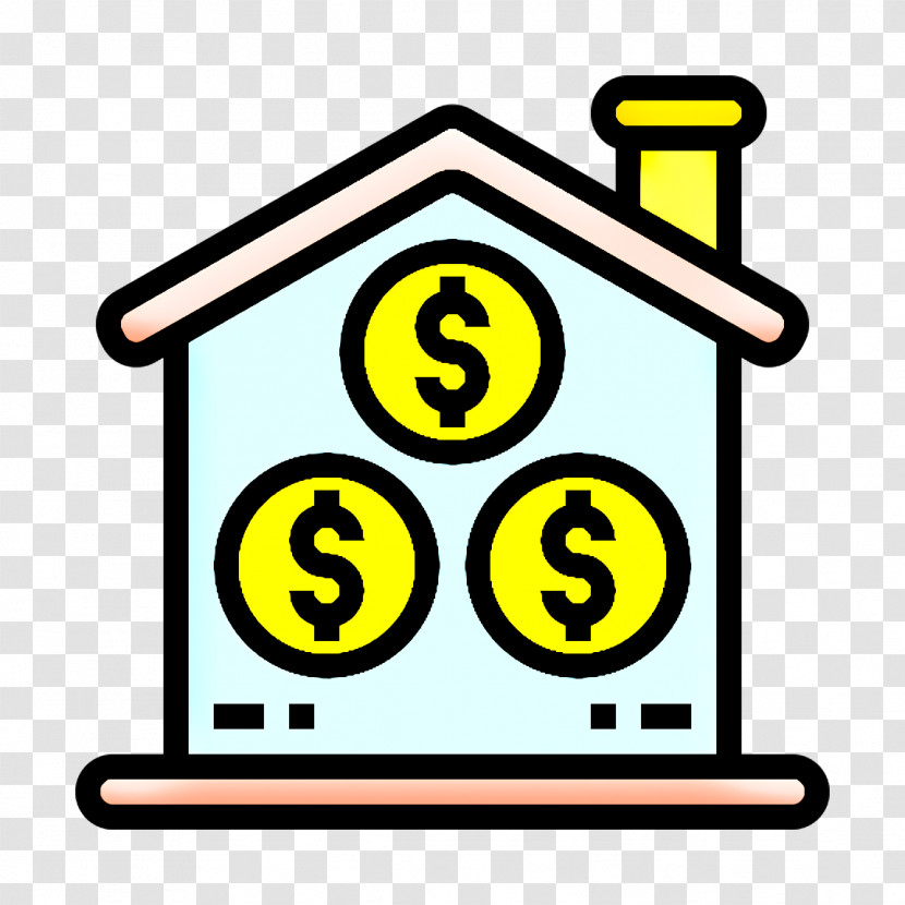 Home Icon Rental Icon Coin Icon Transparent PNG