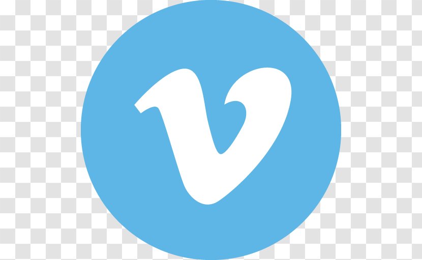 Vimeo Social Media Icon Design - Trademark - Game Buttorn Transparent PNG