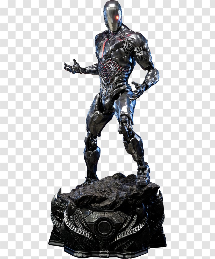 Cyborg Aquaman Batman Deadman Statue - Justice League In Other Media - Stone Transparent PNG