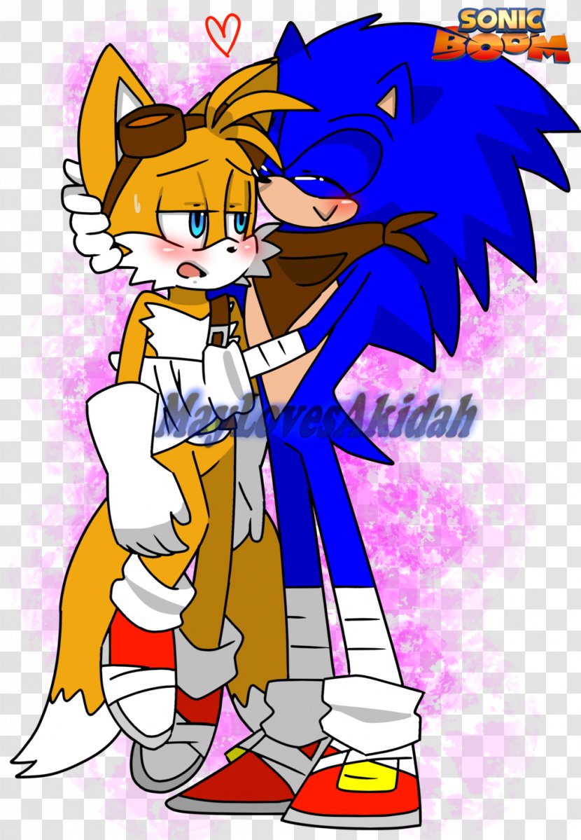Sonic Boom Tails Knuckles The Echidna Mania - Heart - Okapi Transparent PNG