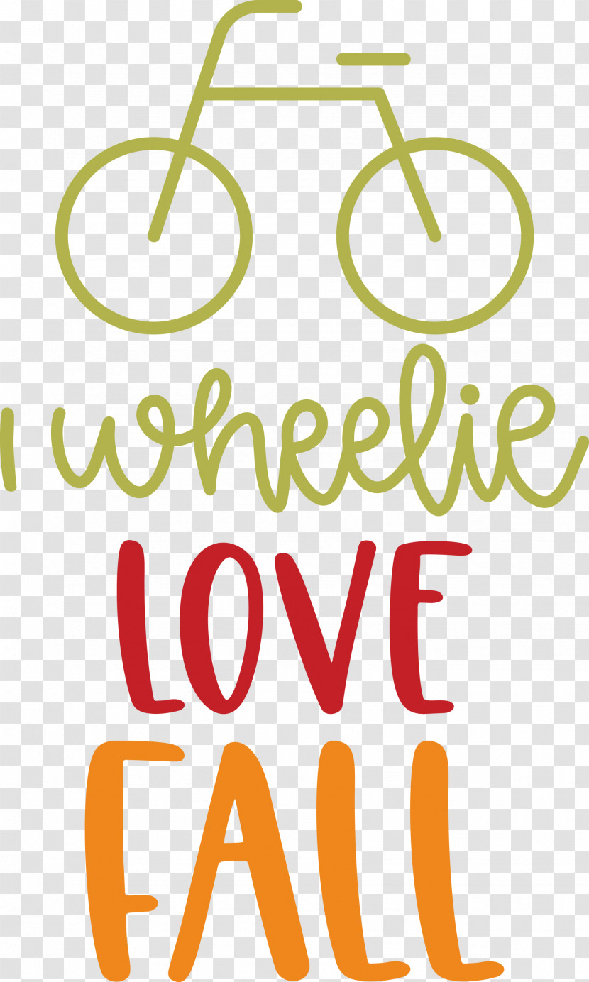 Love Fall Love Autumn I Wheelie Love Fall Transparent PNG