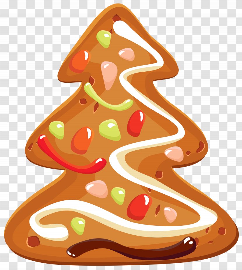 Christmas Cookie Icing Clip Art - Tree Clipart Image Transparent PNG