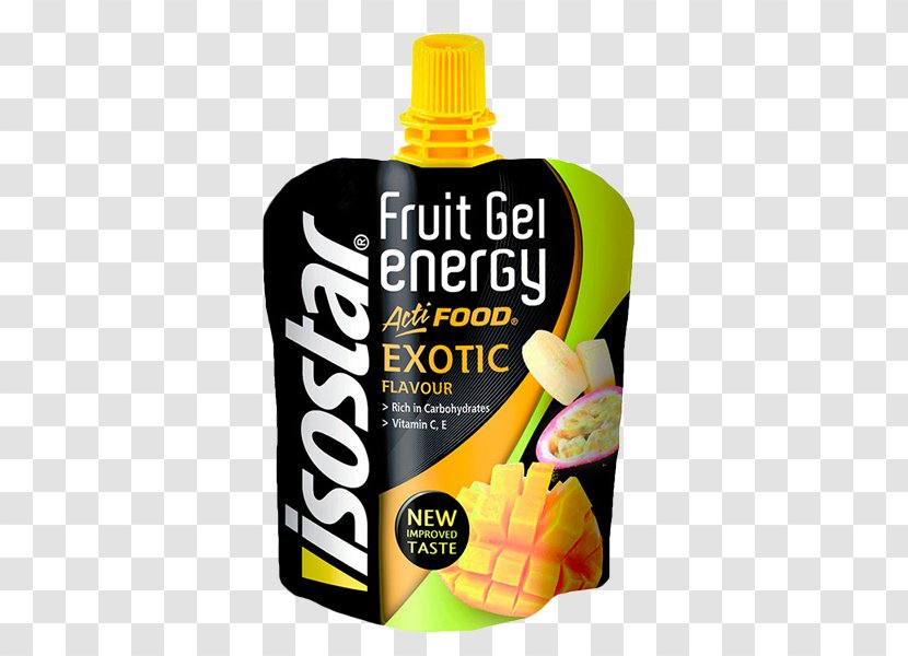 Isostar Sports & Energy Drinks Gel Transparent PNG