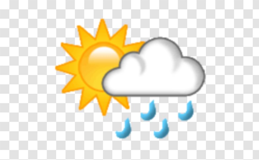 Weather Forecasting Station Warning Rain - Text Transparent PNG