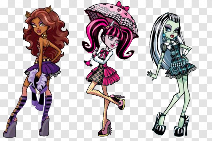 Monster High Ghoul Frankie Stein Doll Transparent PNG