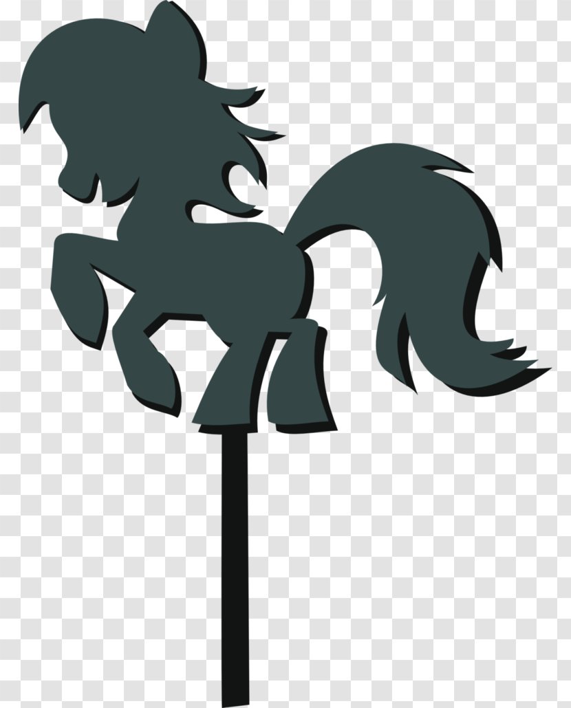 Mustang Clip Art Silhouette Legendary Creature Yonni Meyer - Mane - Ponyville Background Transparent PNG