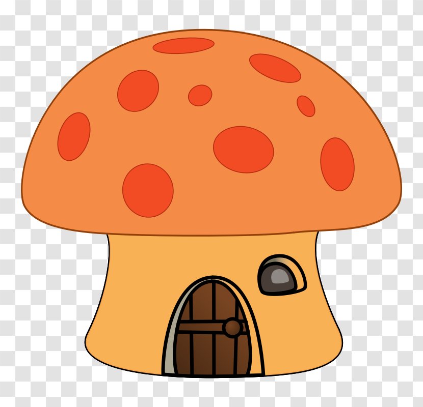 Mushroom House Clip Art - Scalable Vector Graphics - Mushrooms Clipart Transparent PNG