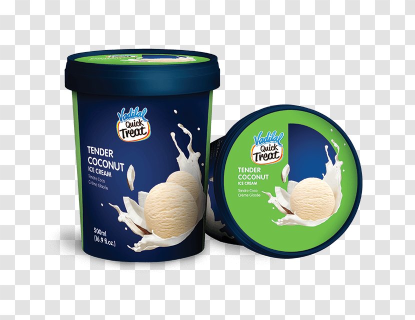 Ice Cream Butterscotch Sundae Vadilal - Food - Milk Flow Tender Coconut Transparent PNG