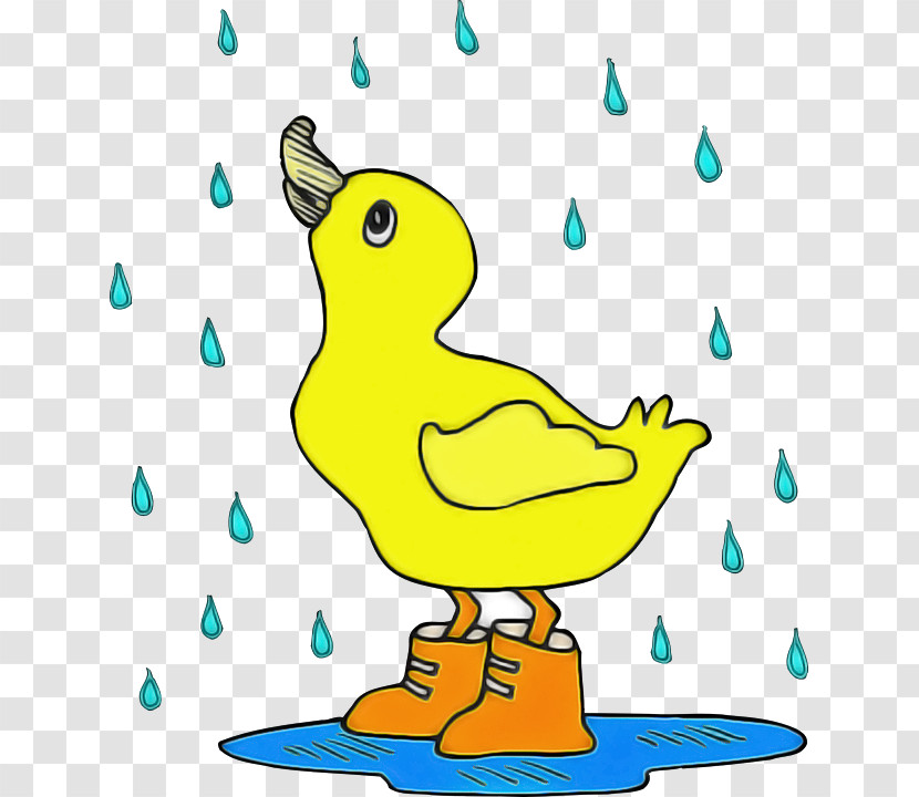 Duck Drawing Cartoon Line Art Traditionally Animated Film Transparent PNG