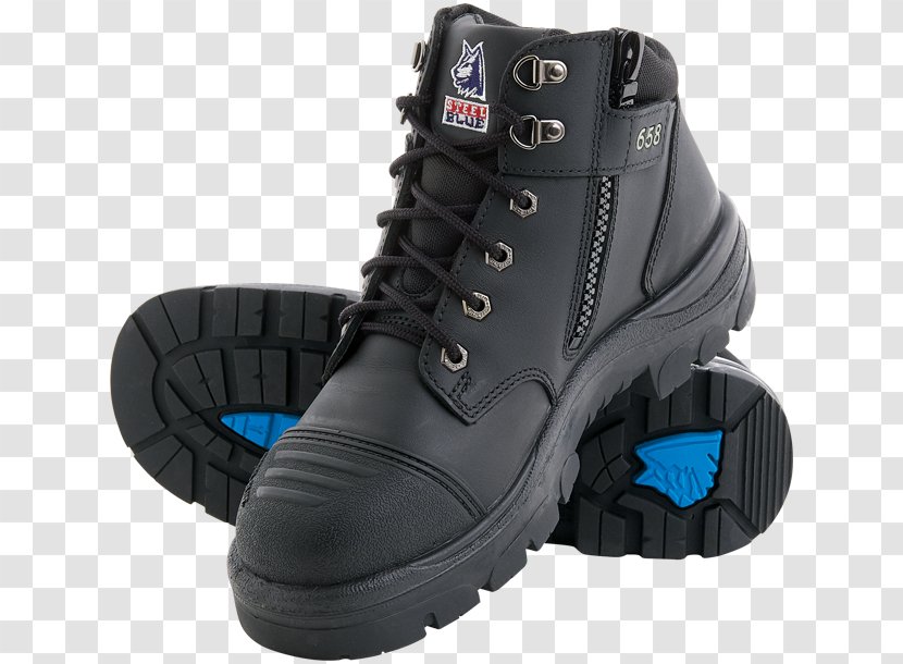 Steel-toe Boot Shoe Zipper Footwear Transparent PNG