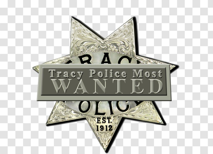 Tracy Police Department Logo Officer Emblem - Emergency Telephone Number Transparent PNG