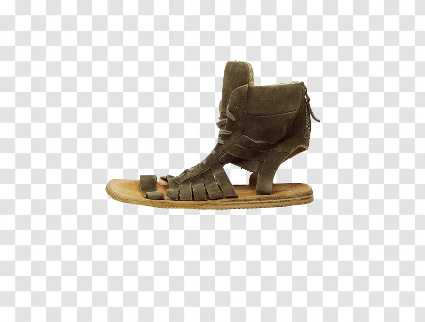Suede Boot Sandal Shoe - Simple Warm Transparent PNG