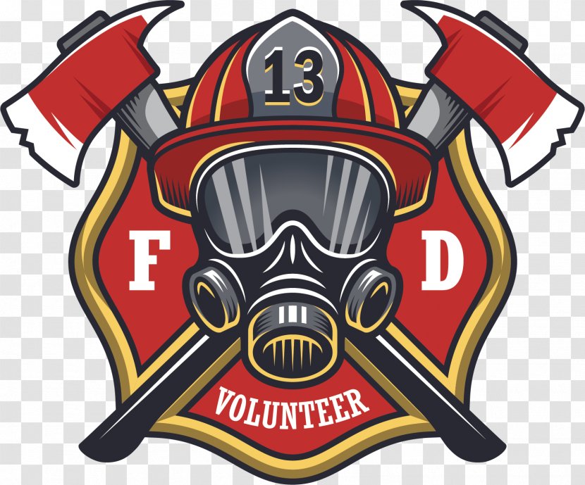 Firefighter Sticker Decal Fire Department - Axe Vector Transparent PNG