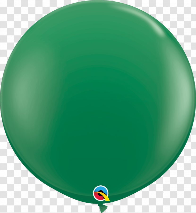 Gas Balloon Green Party Water - Service - Hand-drawn Balloons Transparent PNG