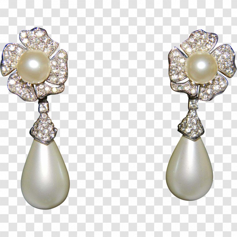 Earring Jewellery Imitation Pearl Gemstones & Rhinestones - Fashion Accessory - Tears Transparent PNG