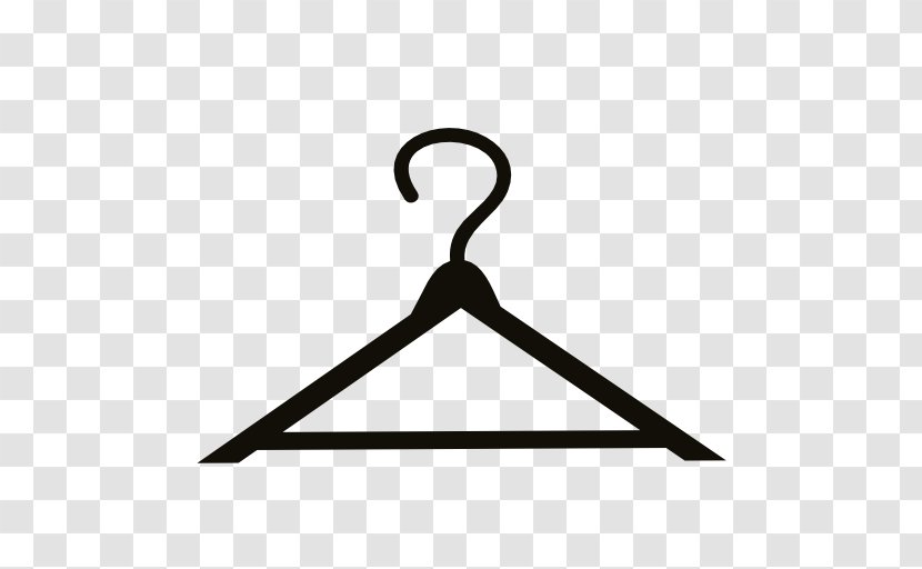 Clothes Hanger Clothing Dress - Black And White Transparent PNG
