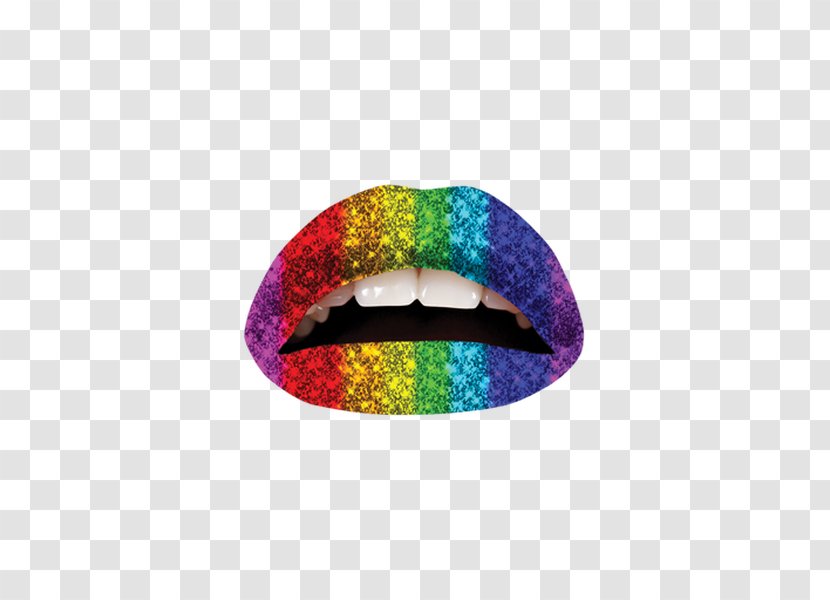Violent Lips Rainbow Lipstick Cosmetics - Nail Polish Transparent PNG