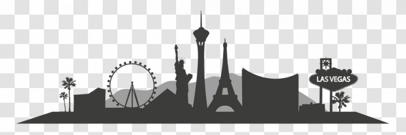 City Skyline Silhouette - Human Settlement - Place Of Worship Blackandwhite Transparent PNG