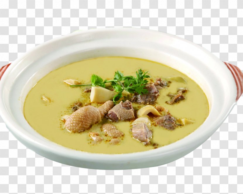 Tonkotsu Ramen Leek Soup Pea Broth - Recipe - Clear Stewed Duck Transparent PNG