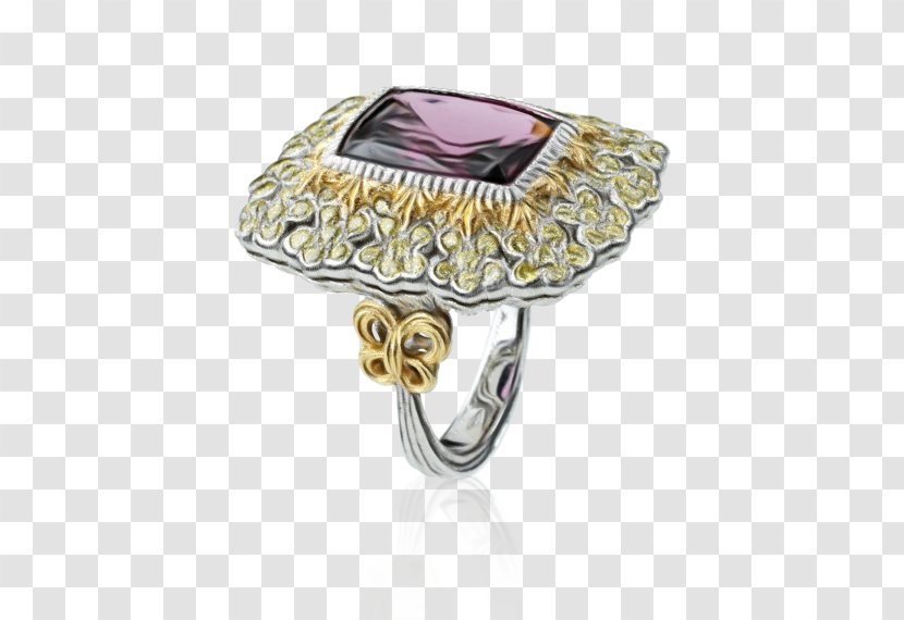 Gold Diamond - Buccellati - Metal Amethyst Transparent PNG