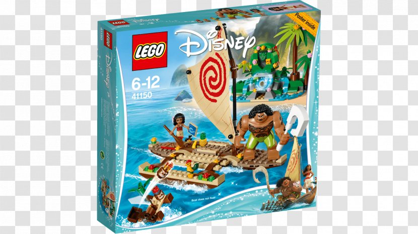 LEGO 41150 Disney Moana’s Ocean Voyage Lego Princess 41149 Island Adventure - Moanas - Toy Transparent PNG
