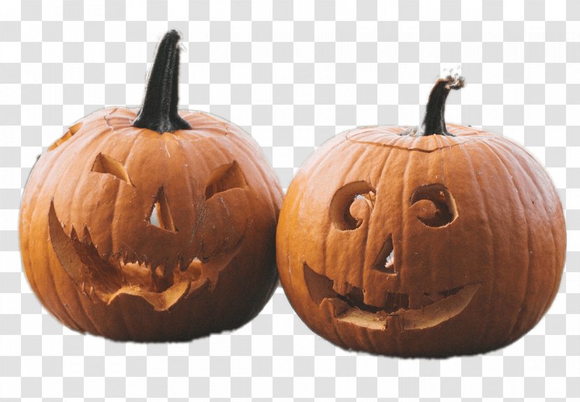 Jack-o'-lantern Pumpkin Vegetable Carving Halloween - Lantern Transparent PNG