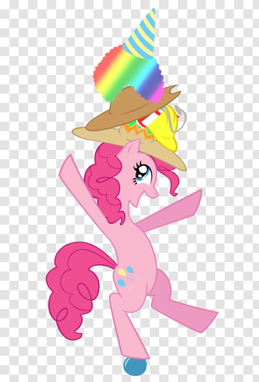 Pinkie Pie Party Hat Derpy Hooves Pony Hasbro - Frame - Little Birthday Transparent PNG