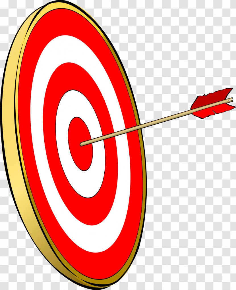 Bullseye Animation Archery Shooting Target Clip Art - Darts - Red Bulls Eye Transparent PNG