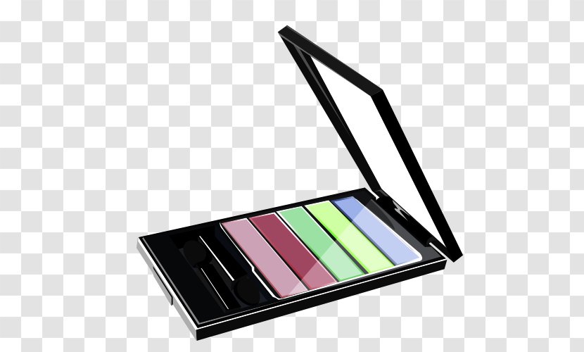 Eye Shadow Cosmetics Illustration - Lipstick - Cartoon Box Transparent PNG